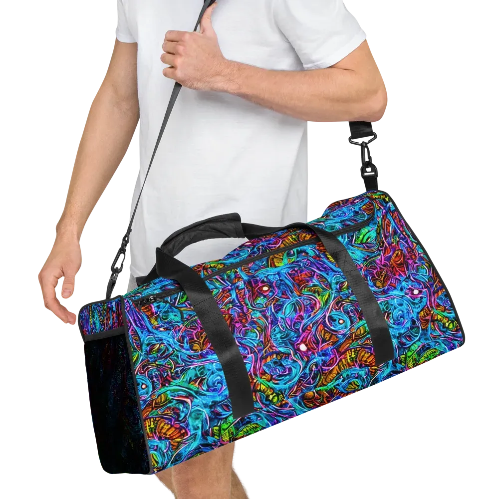 Synthetic Ocean on Duffle Bag — Right Front