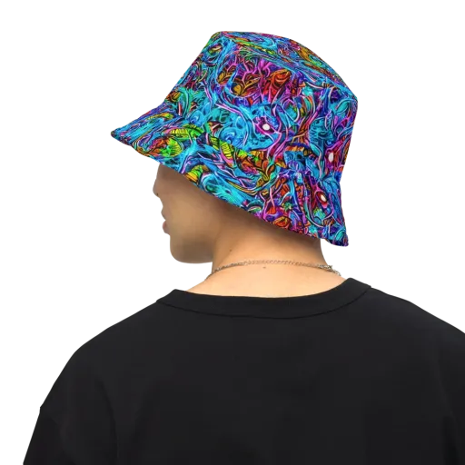 Synthetic Ocean on a Reversible Bucket Hat