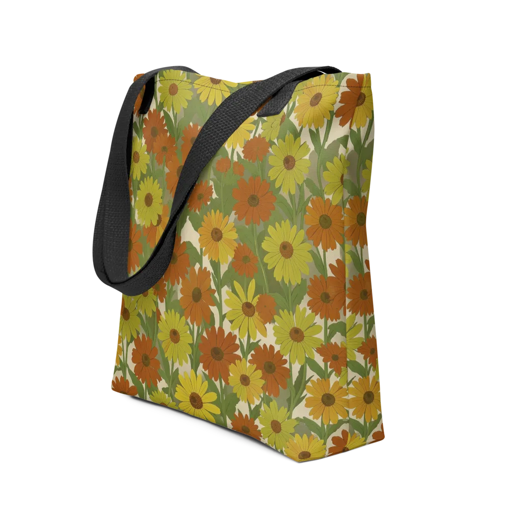 Saffron Bloom on Tote Bag — Front