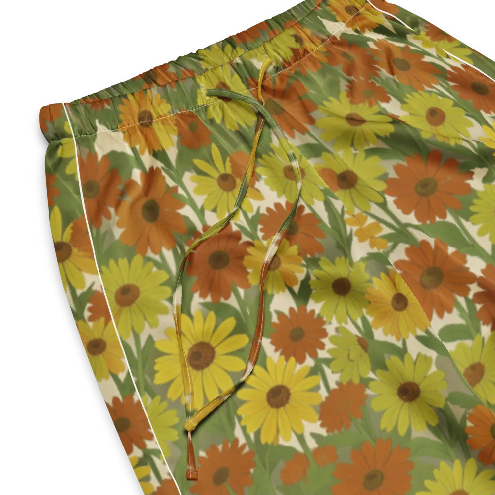 Saffron Bloom on Women's Pajama Pants — Product details