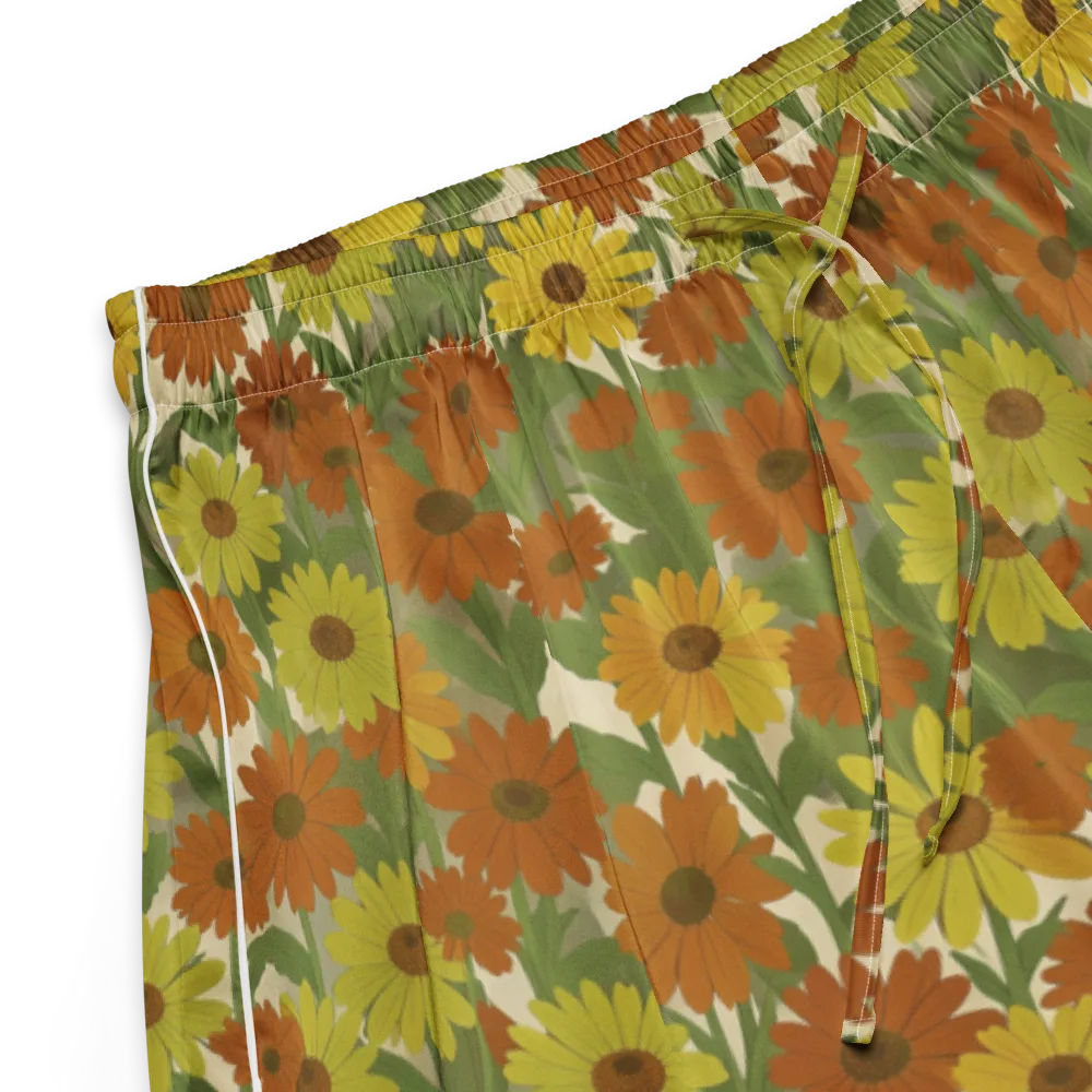 Saffron Bloom on Women's Pajama Shorts — Product details