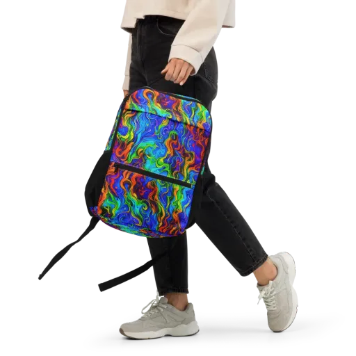 The Color Riot on a Utility Backpack