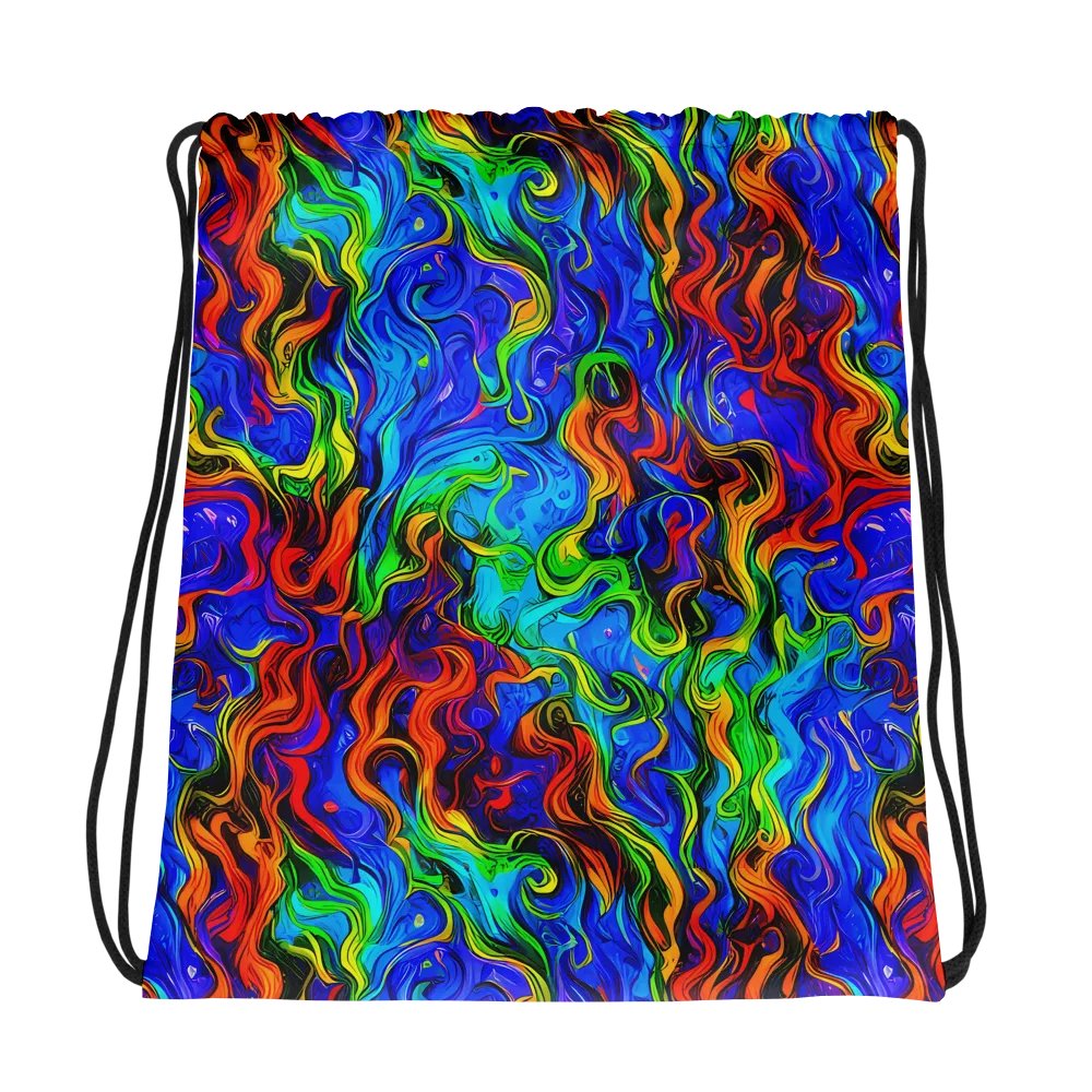 The Color Riot on Drawstring Bag — Photo