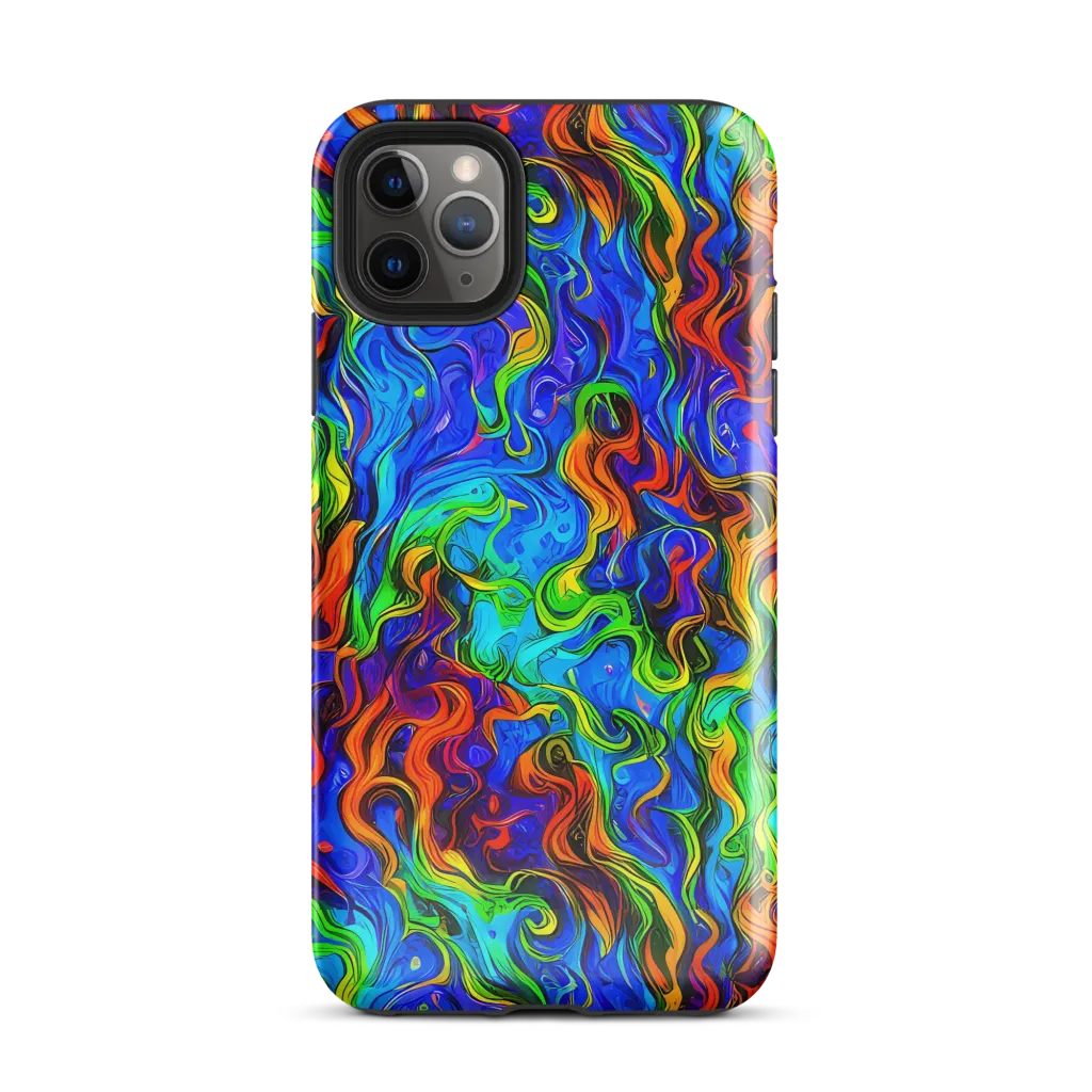 The Color Riot on Tough Case for iPhone® — Front