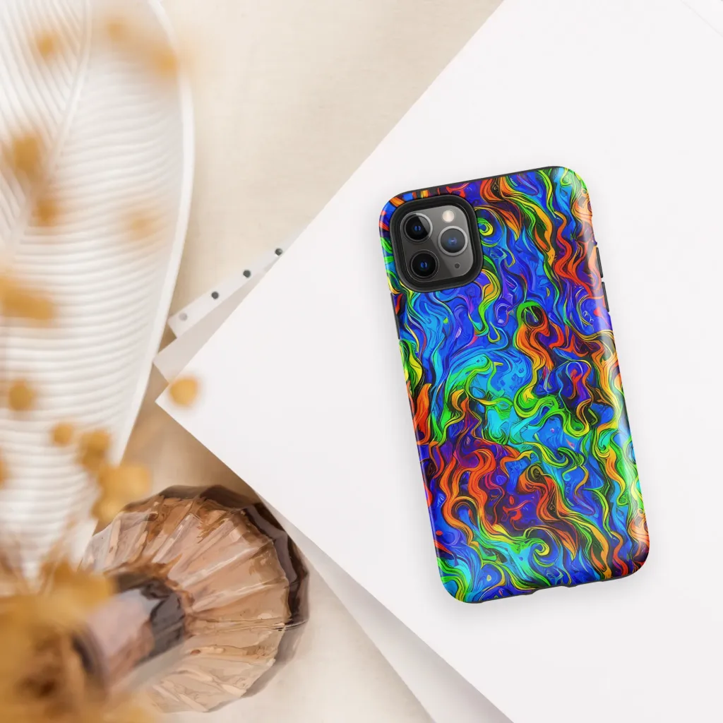 The Color Riot on Tough Case for iPhone® — Front