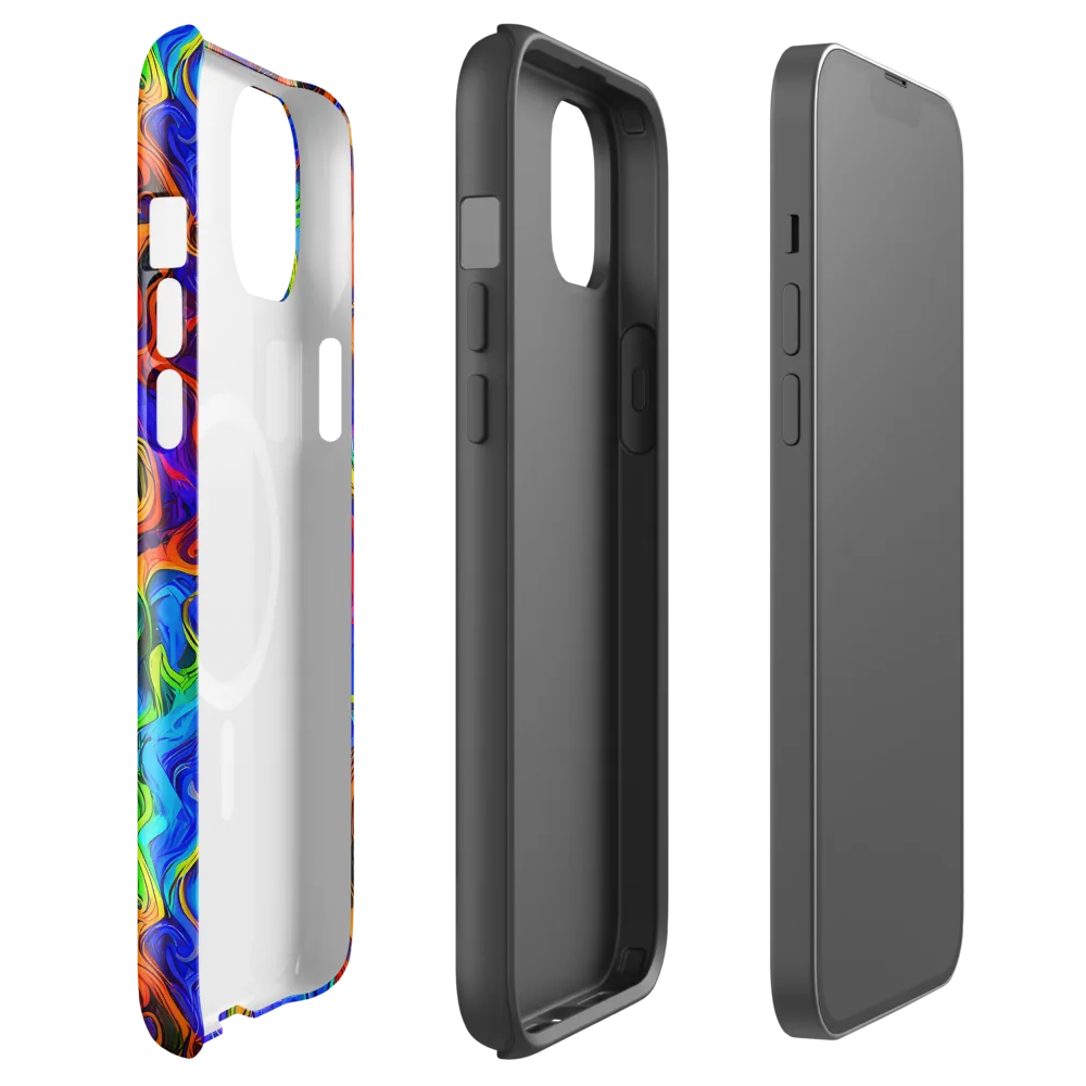 The Color Riot on MagSafe Tough Case for iPhone® — Front