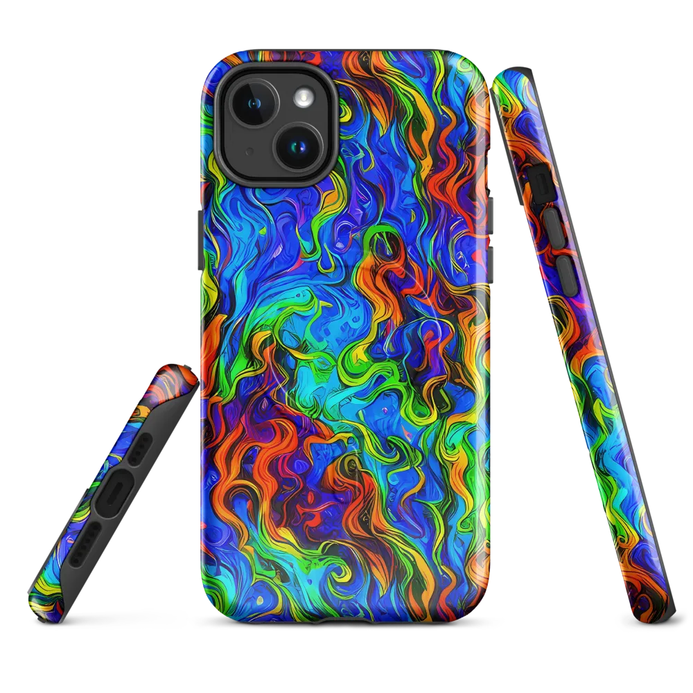 The Color Riot on MagSafe Tough Case for iPhone® — Front