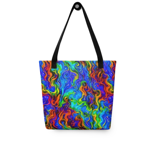 The Color Riot on a Tote Bag