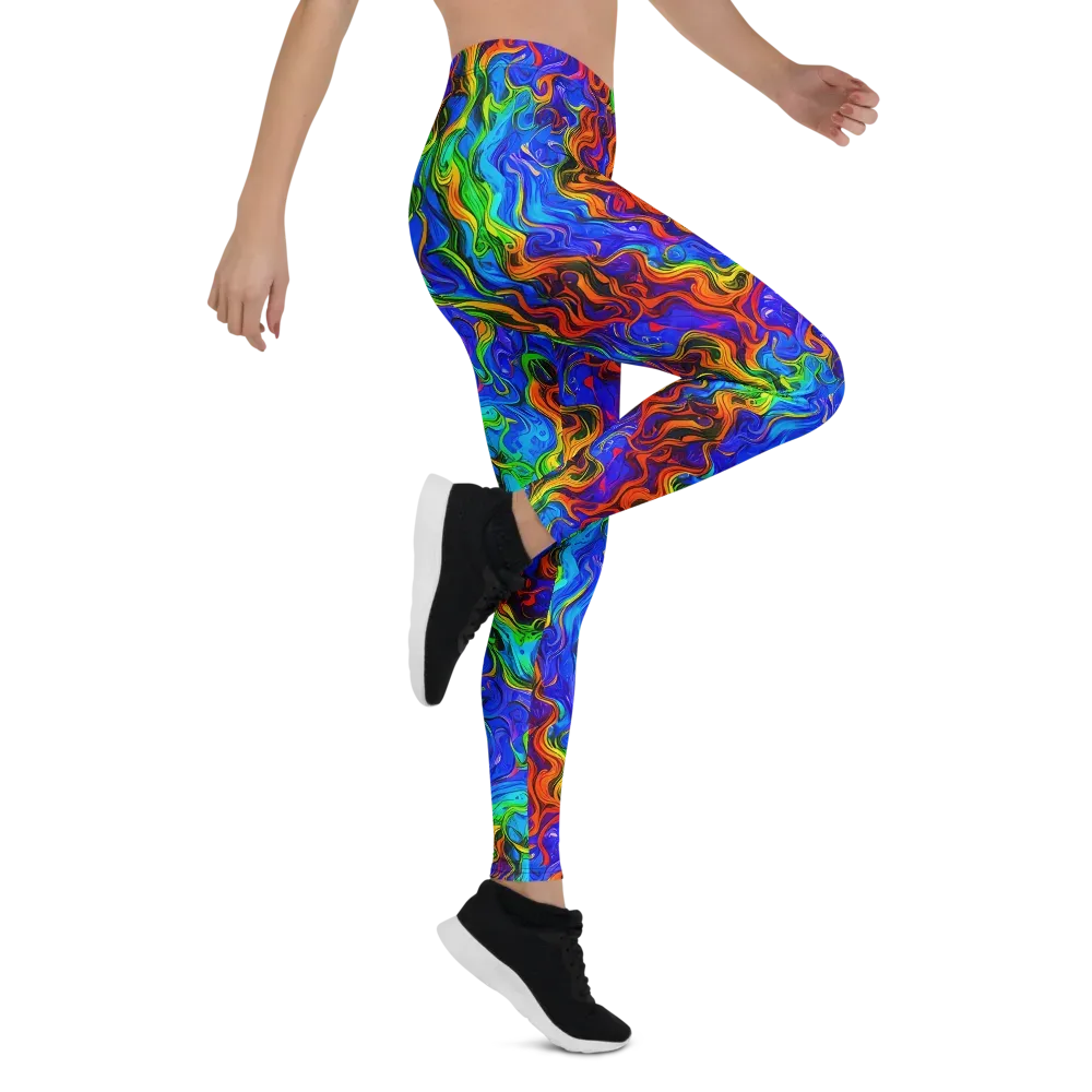 The Color Riot on Leggings — Right