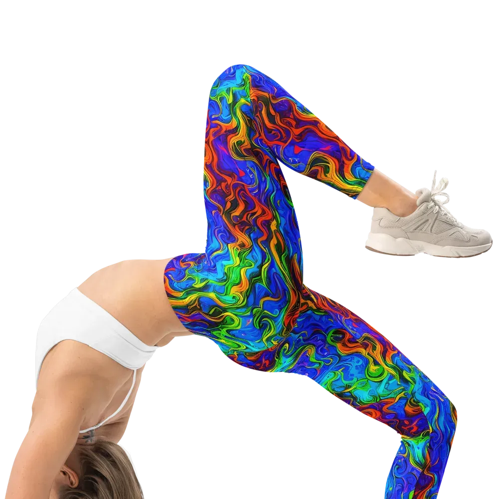The Color Riot on Leggings — Right