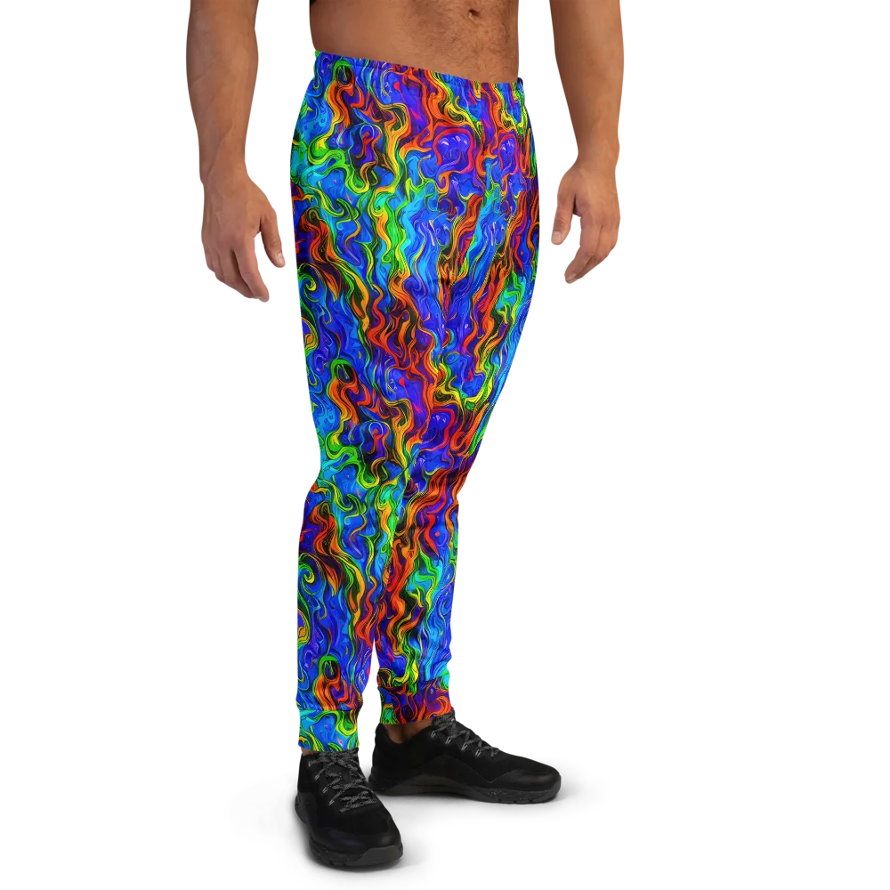 The Color Riot on Men's Joggers — Right