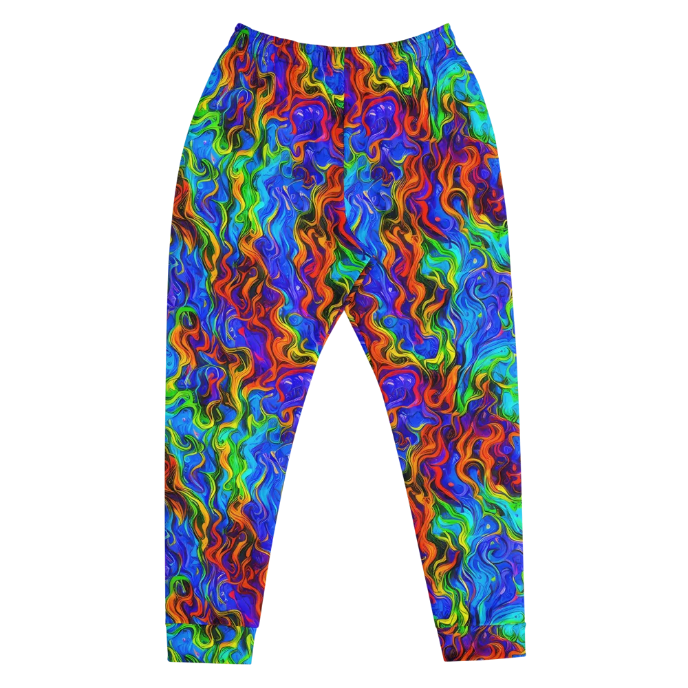 The Color Riot on Men's Joggers — Front