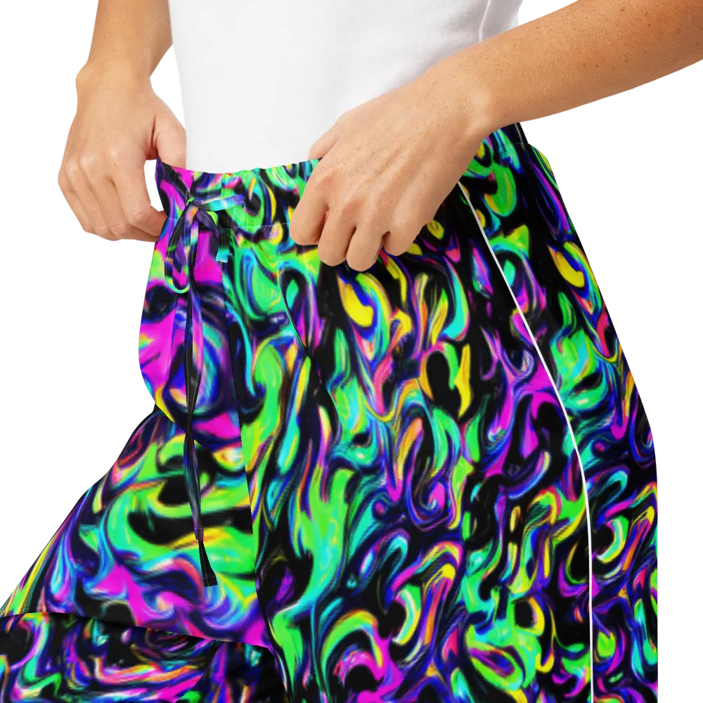 Cyber Swirl on Women's Pajama Pants — Product details