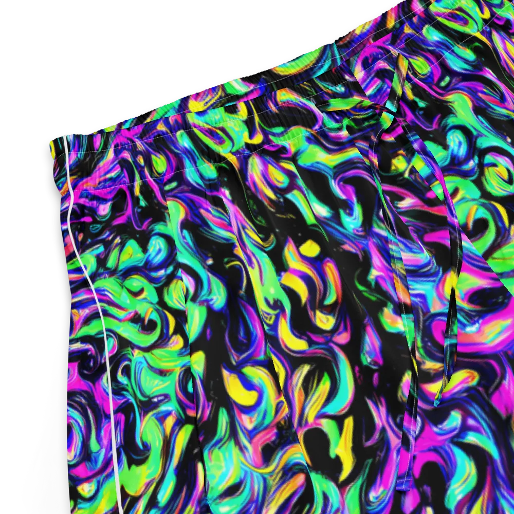 Cyber Swirl on Women's Pajama Shorts — Product details