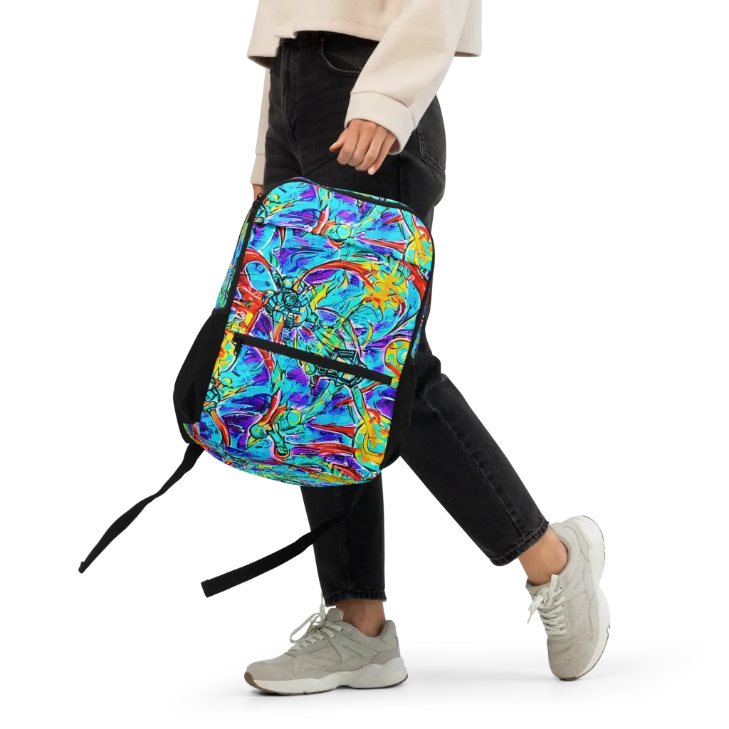 Solar Noise on Utility Backpack — Front