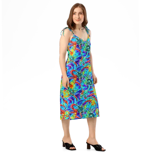 Solar Noise on a Slip Dress