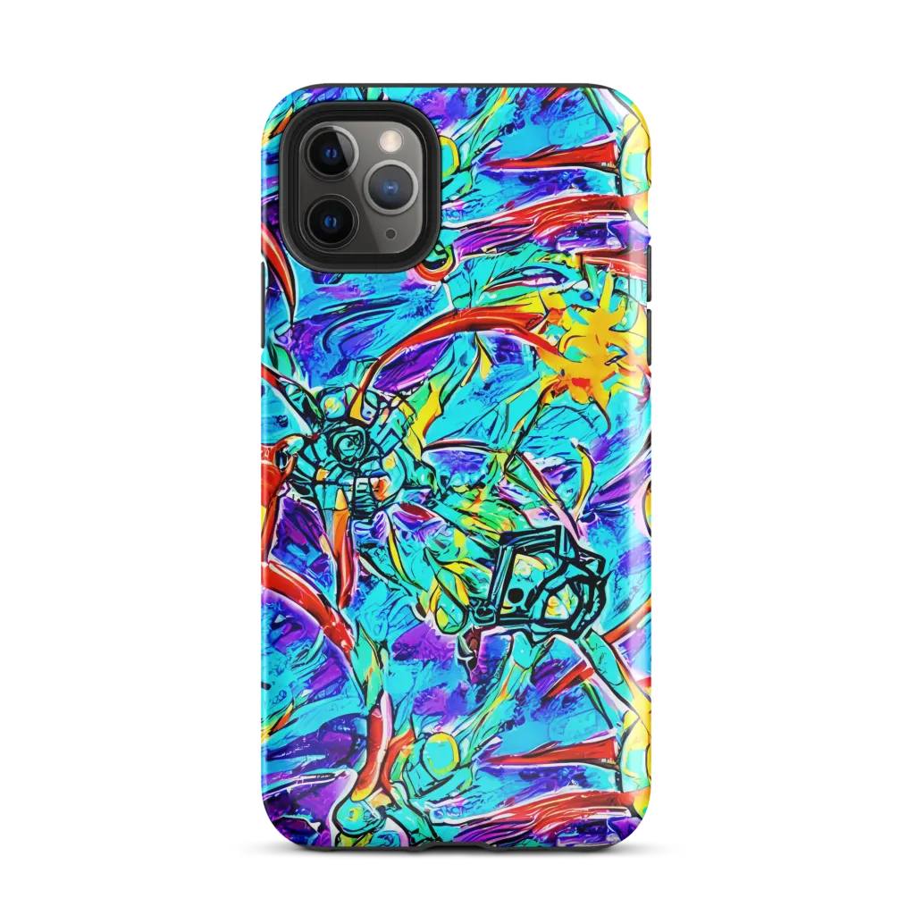 Solar Noise on Tough Case for iPhone® — Front