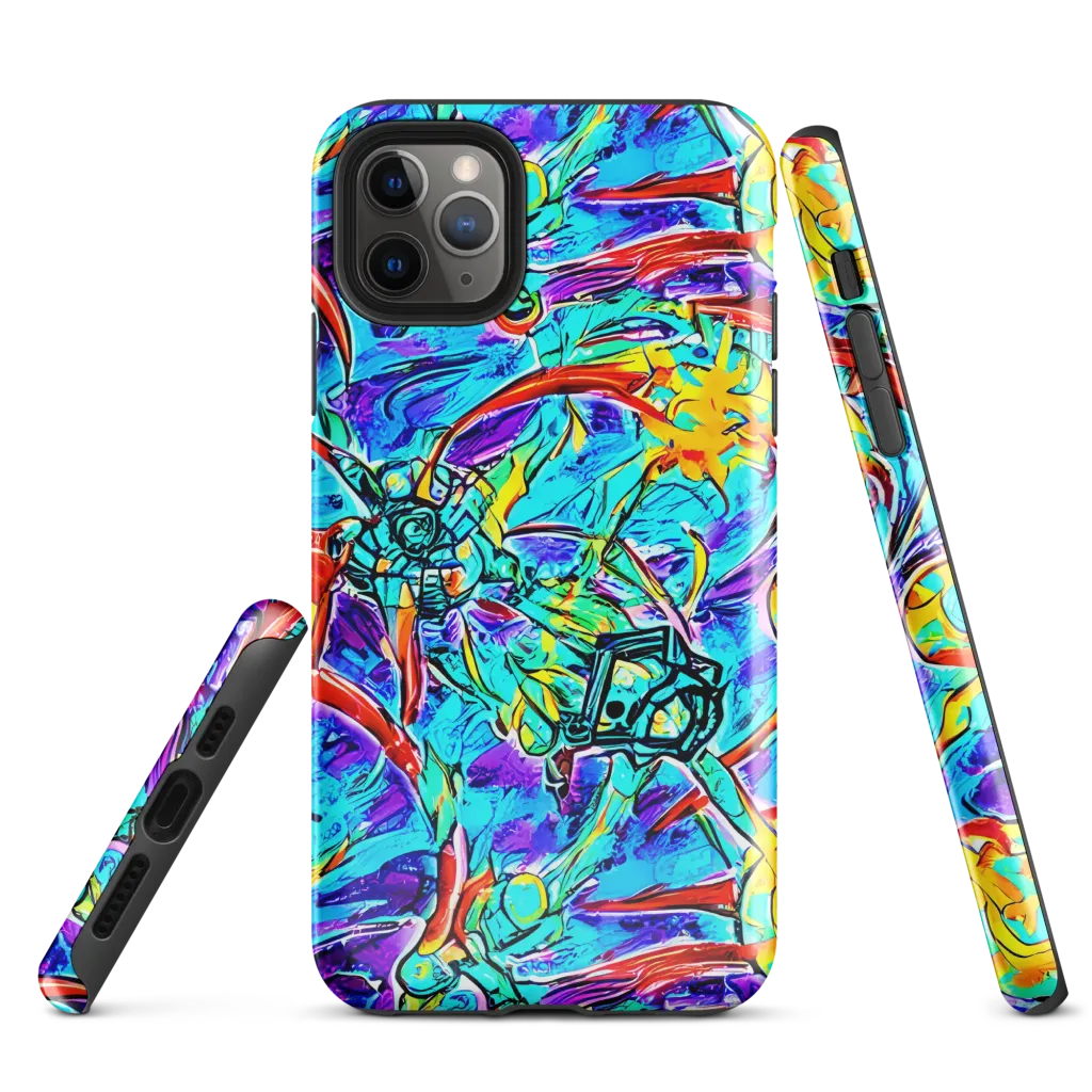 Solar Noise on Tough Case for iPhone® — Front