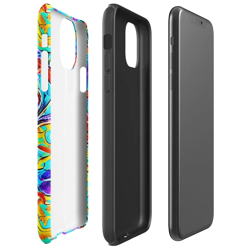 Solar Noise on Tough Case for iPhone® — Right