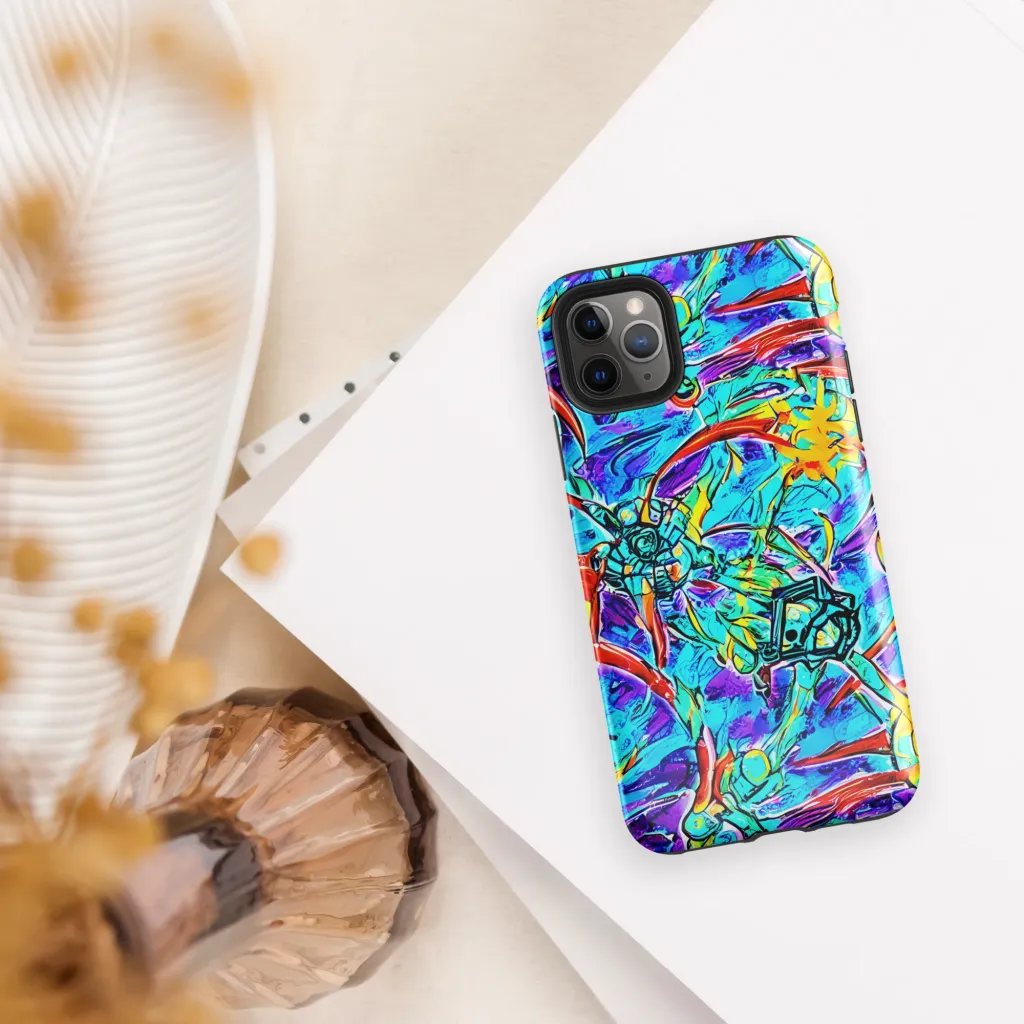 Solar Noise on Tough Case for iPhone® — Front