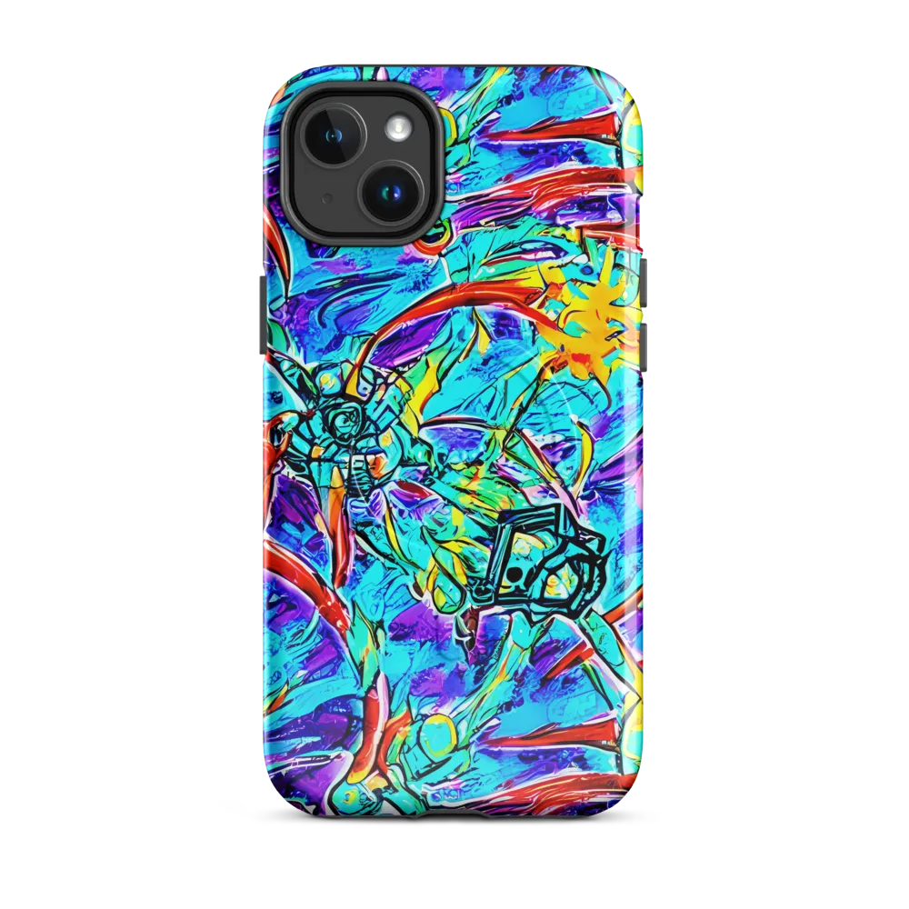 Solar Noise on MagSafe Tough Case for iPhone® — Front