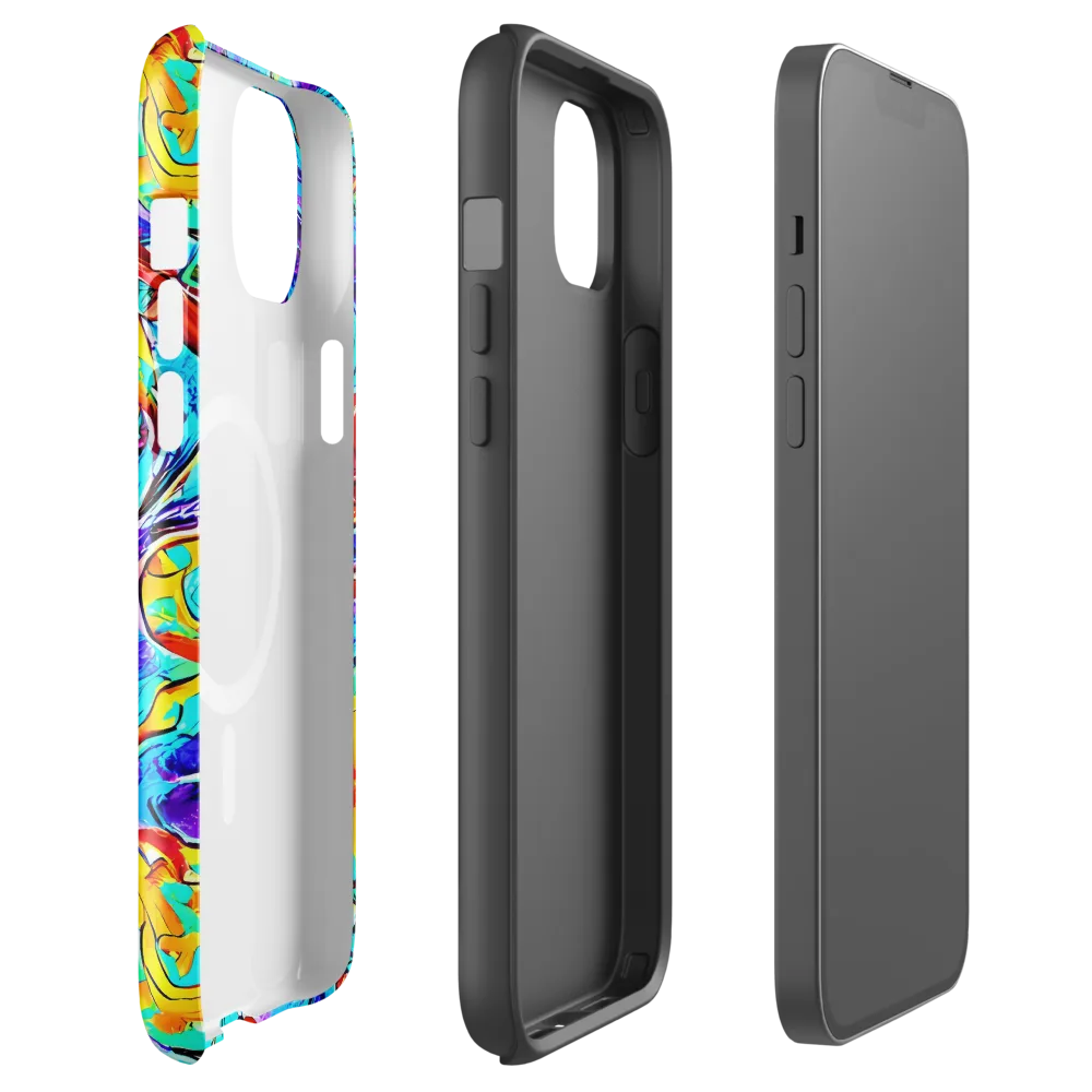 Solar Noise on MagSafe Tough Case for iPhone® — Front