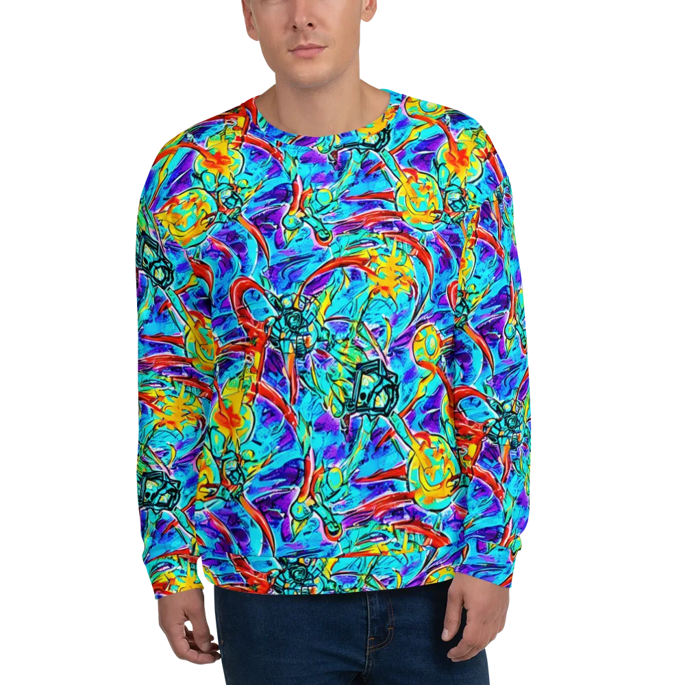 Solar Noise on Sweatshirt — Front