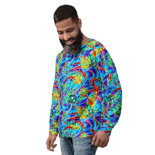 Solar Noise on a Sweatshirt