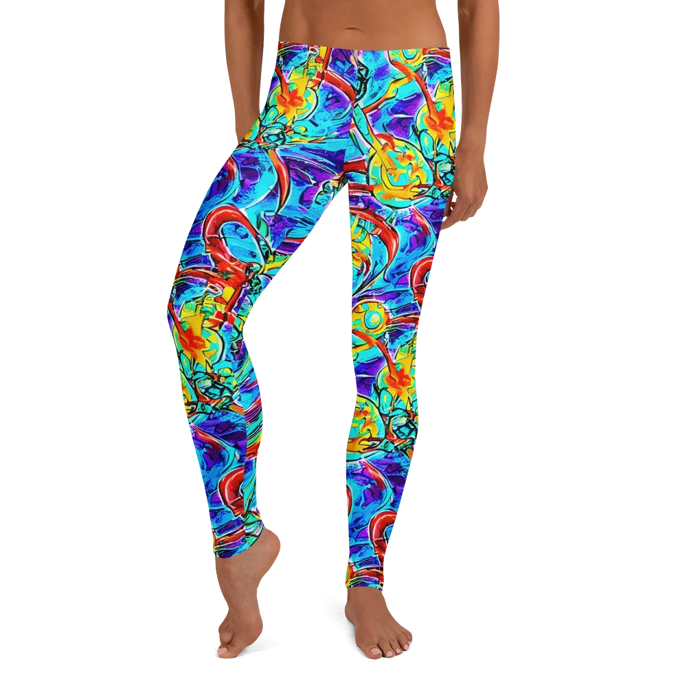 Solar Noise on Leggings — Front