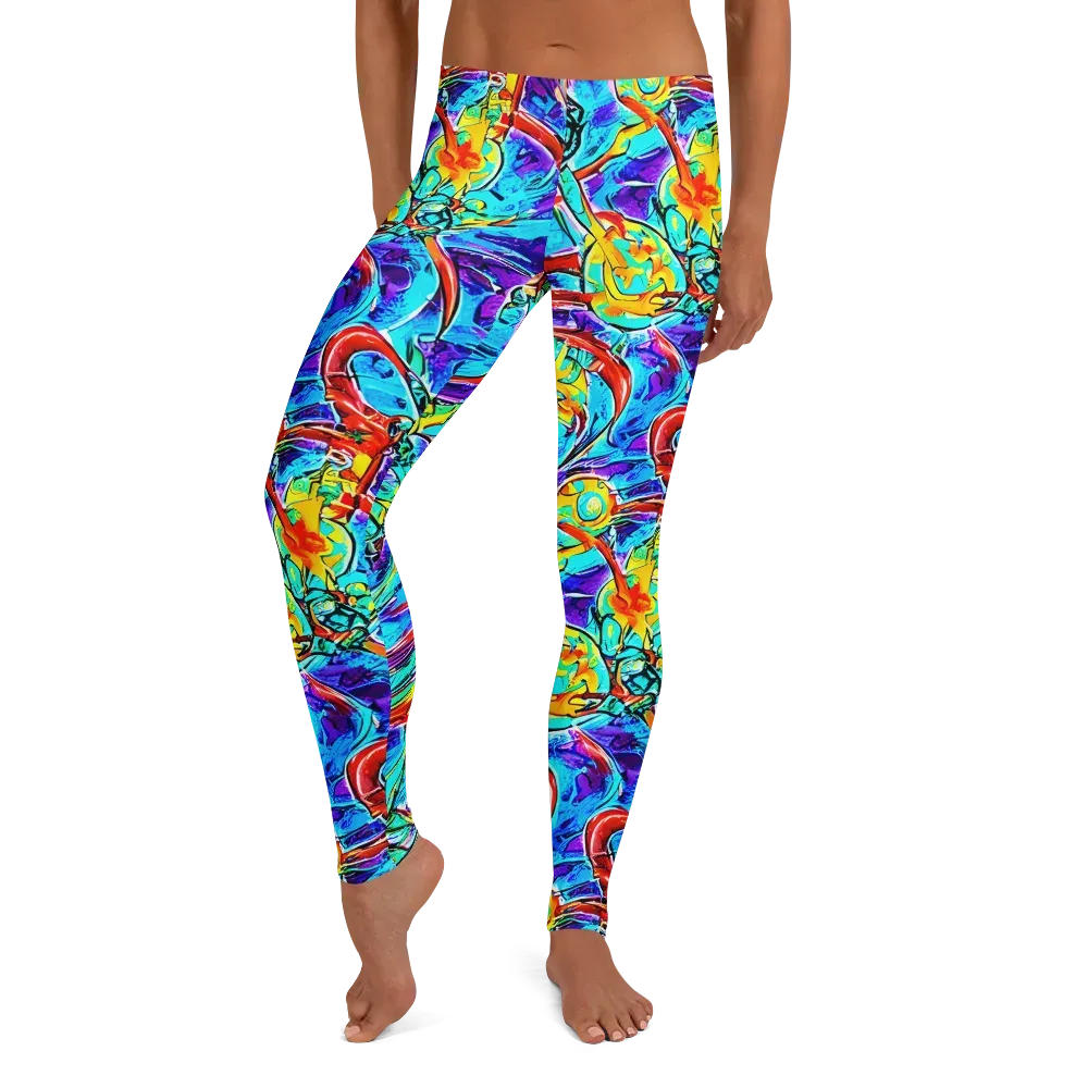 Solar Noise on Leggings — Front