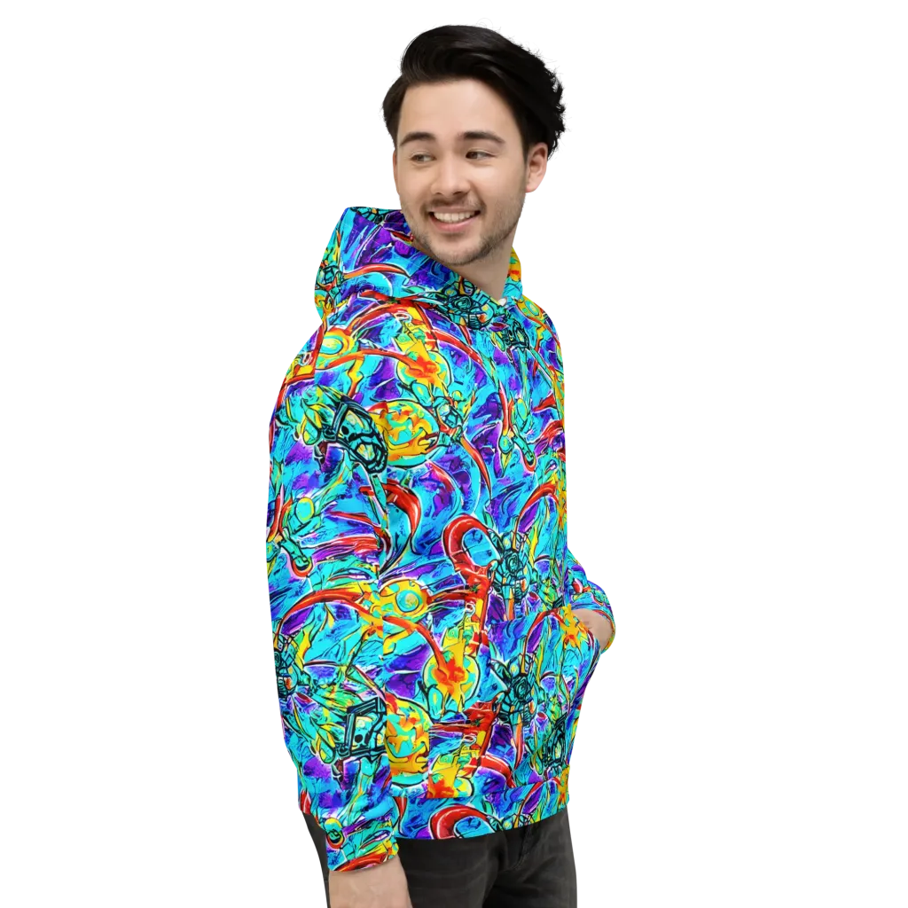 Solar Noise on Hoodie — Right