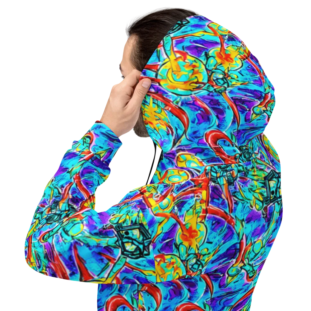 Solar Noise on Hoodie — Back