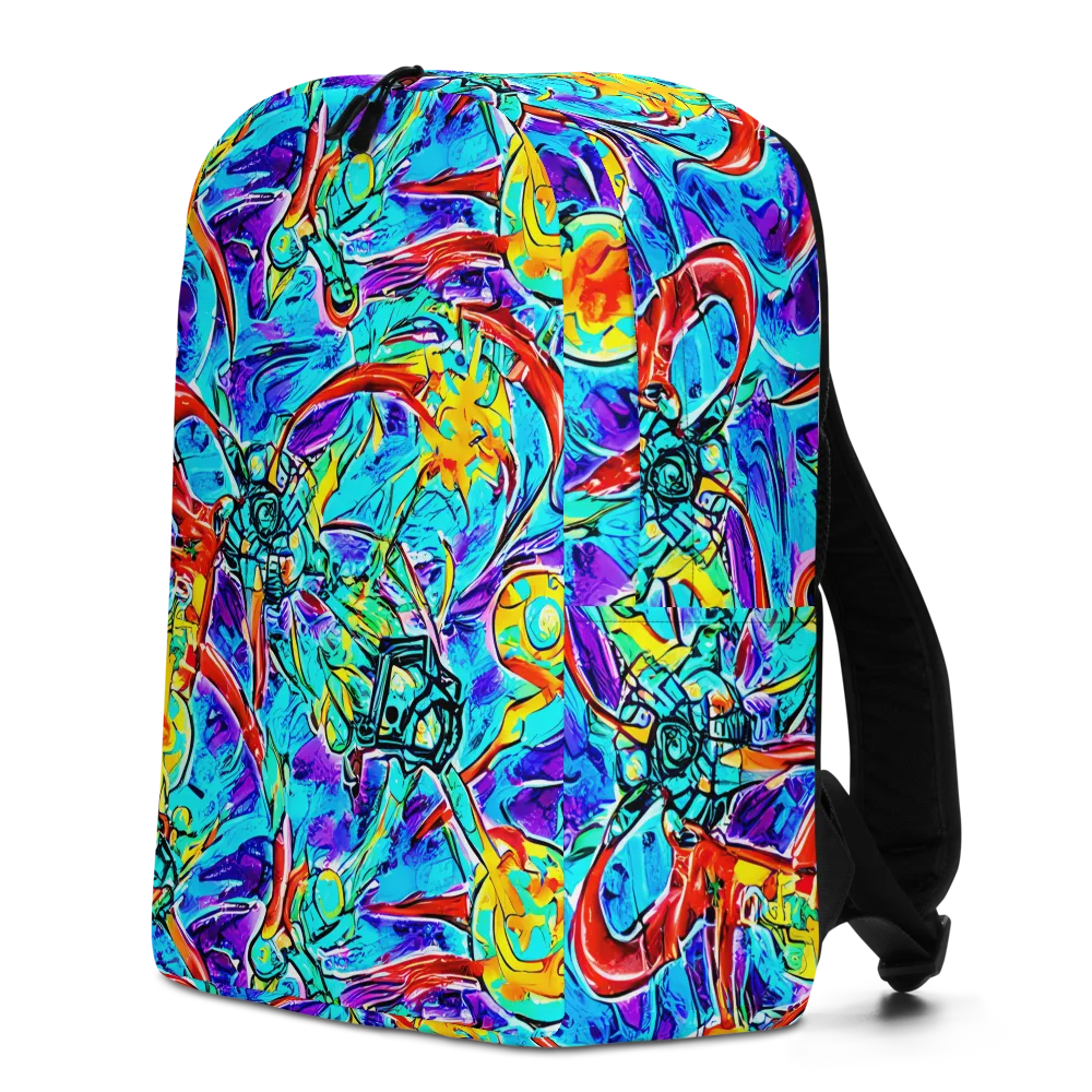 Solar Noise on Minimalist Backpack — Left