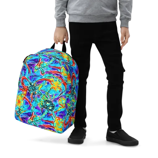 Solar Noise on a Minimalist Backpack