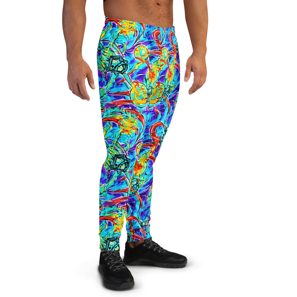 Solar Noise on Men's Joggers — Right