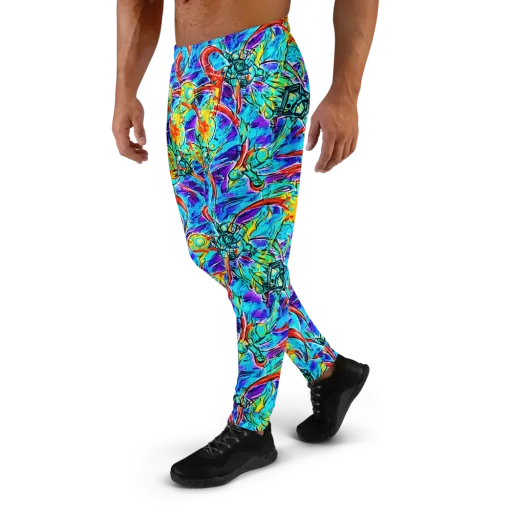 Solar Noise on a Men's Joggers