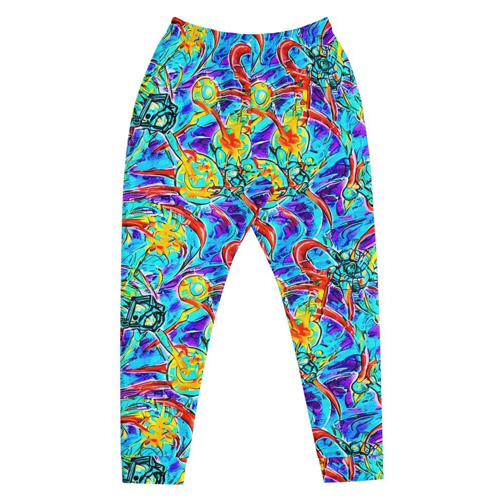 Solar Noise on Men's Joggers — Front