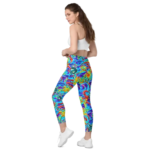 Solar Noise on a Leggings with Pockets
