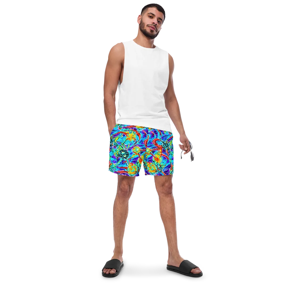 Solar Noise on Swim Trunks — Front