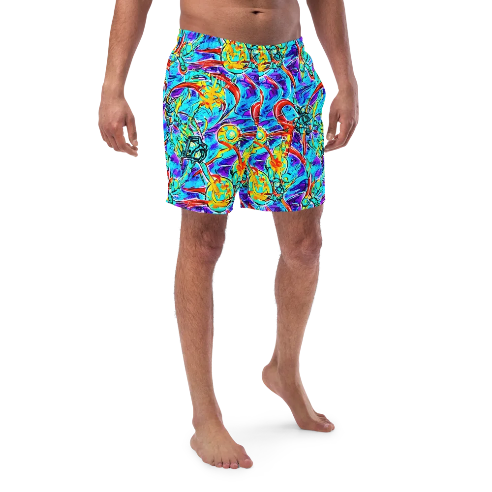 Solar Noise on Swim Trunks — Front
