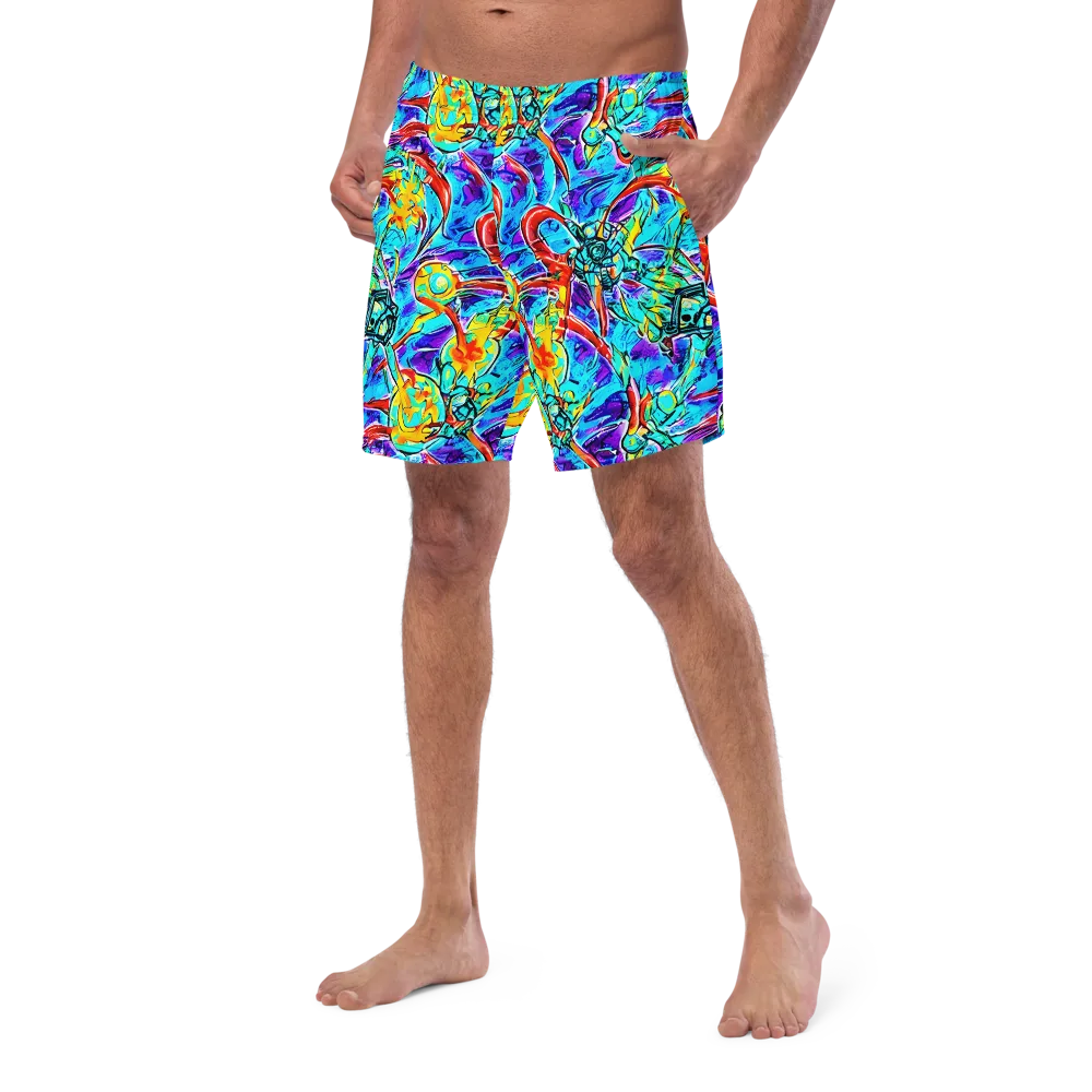 Solar Noise on Swim Trunks — Left Front