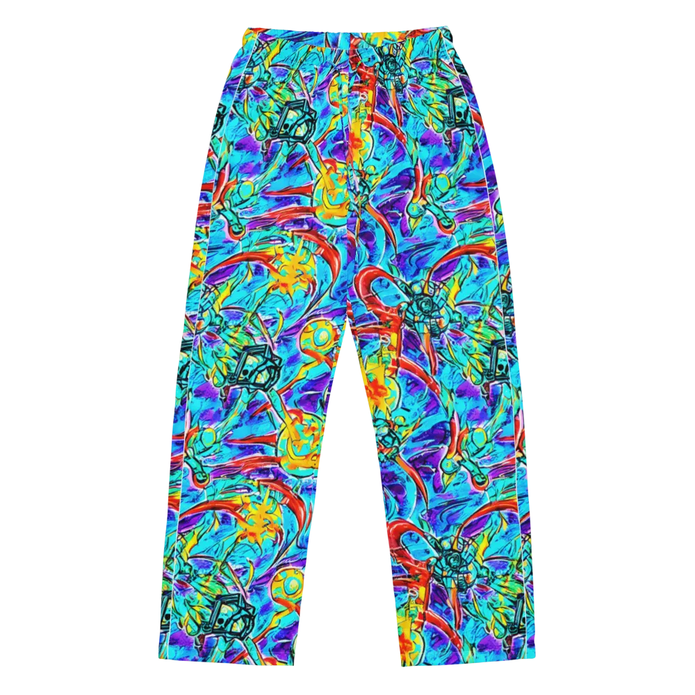 Solar Noise on Women's Pajama Pants — Front