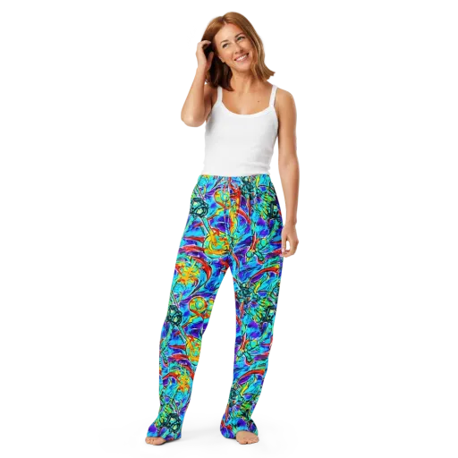 Solar Noise on a Women's Pajama Pants