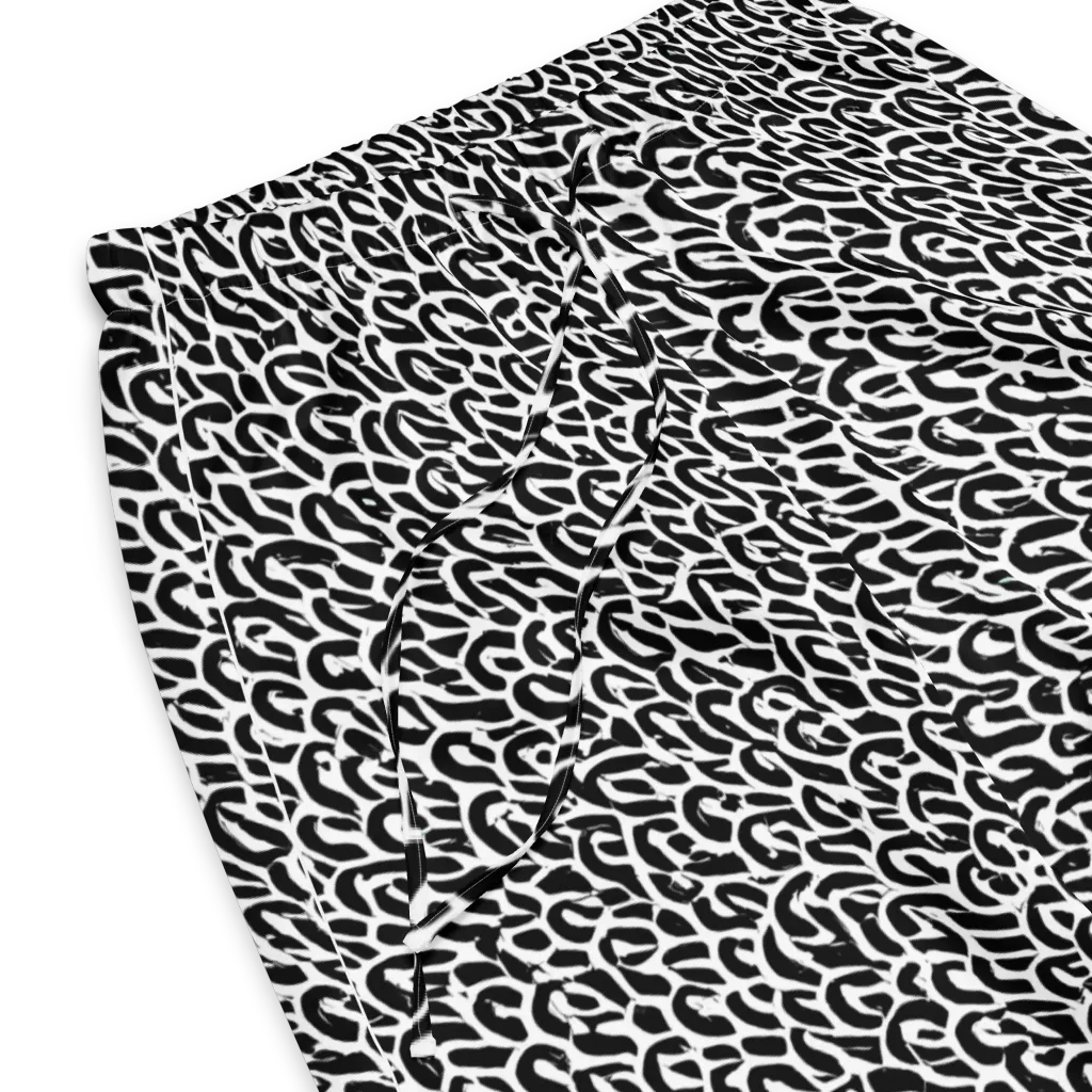 Noir Ribbons on Women's Pajama Pants — Product details