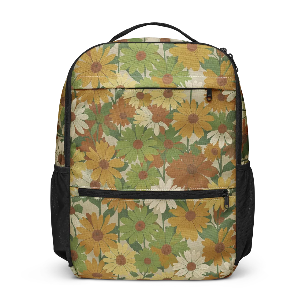 Harvest Bloom on Utility Backpack — Front