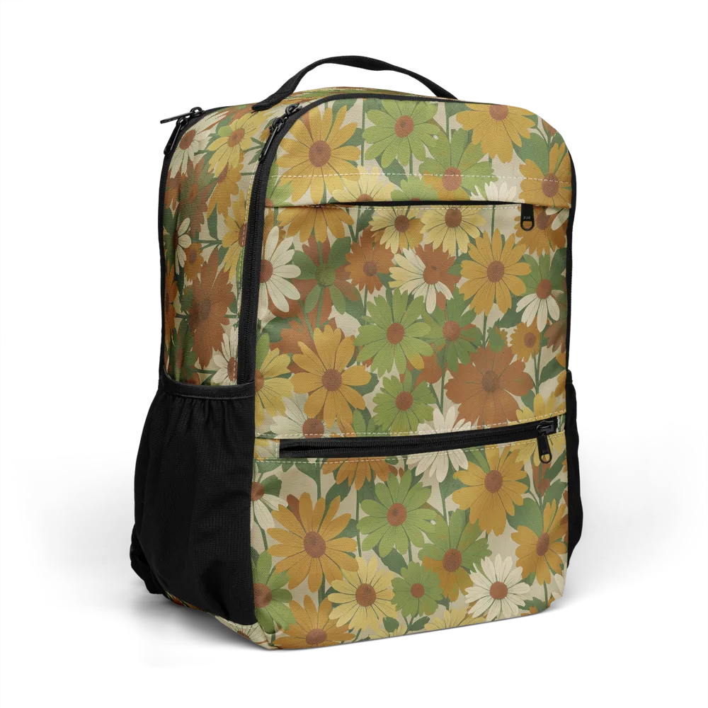 Harvest Bloom on Utility Backpack — Right Front