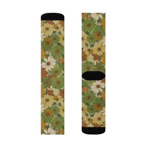 Harvest Bloom on a Socks