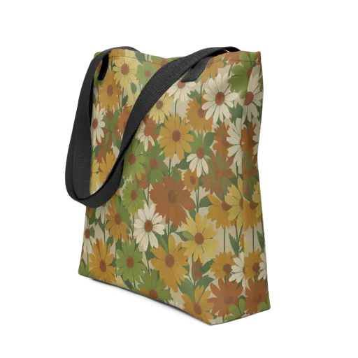 Harvest Bloom on a Tote Bag