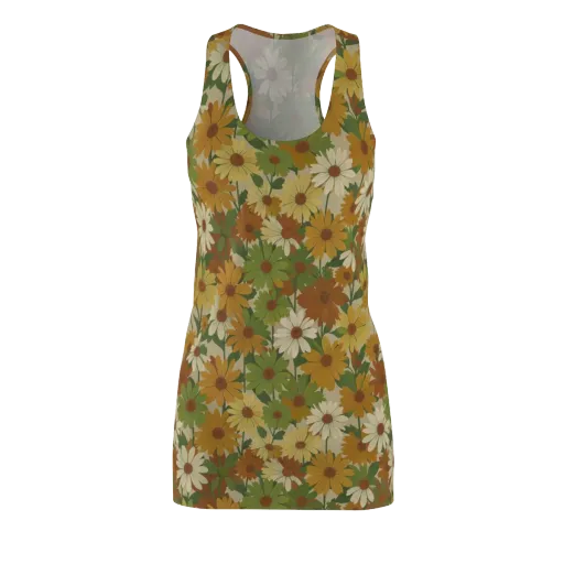 Harvest Bloom on a Racerback Dress