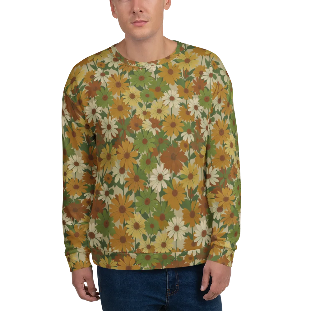 Harvest Bloom on Sweatshirt — Front